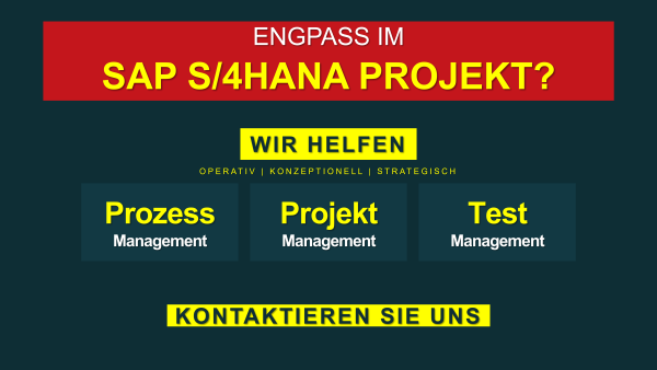 Unser Fokus auf SAP S/4Hana